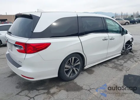 2018 Honda Odyssey Elite z USA, uszkodzony, nr VIN 5FNRL6H96JB050067